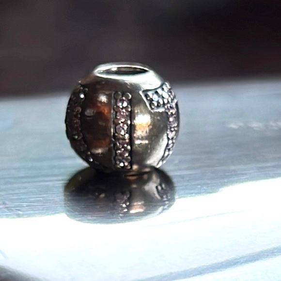 Pandora FAITH charm with pink CZ stones Authentic Sterling Silver Rare 🌸 🙏 - Picture 6 of 6